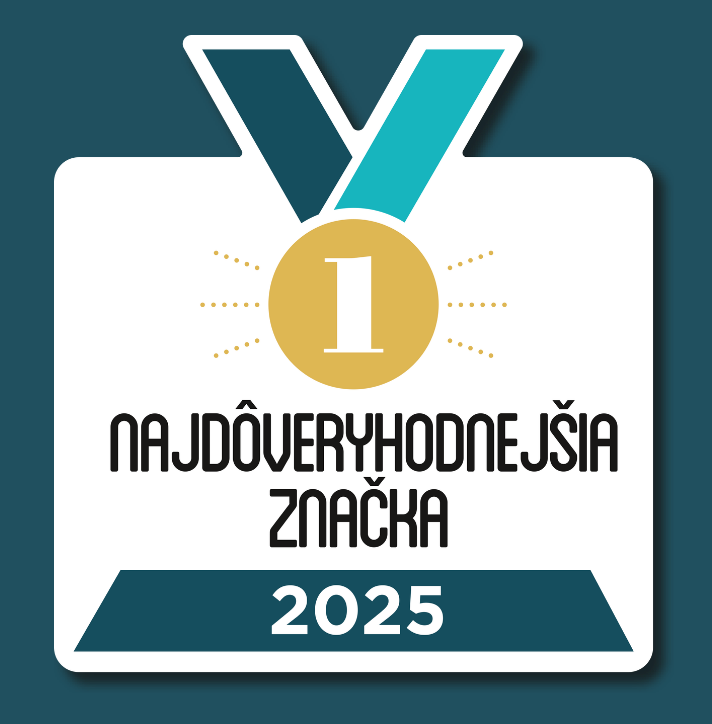 🌸 Získali sme titul Najdôveryhodnejšia značka 2025
