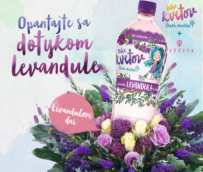 Levanduľové dni s Kvety.sk a Zlatá Studňa