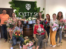 Kvetinový workshop s blogerkami v Kvety.sk