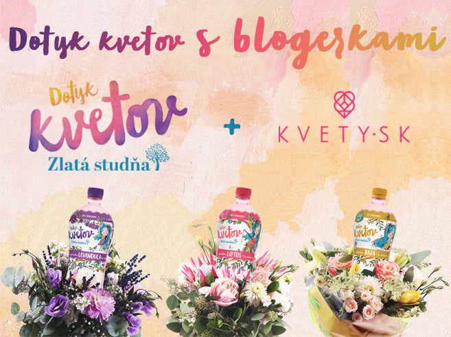 Zlatá studňa Dotyk kvetov osviežil spoluprácou s blogerkami