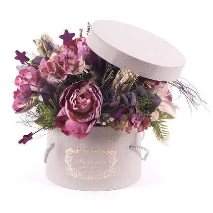 03000790_irigo-olivovy-okruhly-box-s-ruzovo-fialove-kvety