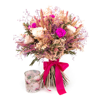 03000934_irigo-susena-kytica-preparovane-ruzove-a-cyklamenove-ruze-sviecka