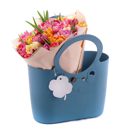 03001036_kvetinova-taska-blue-jeans-farebne-tulipany