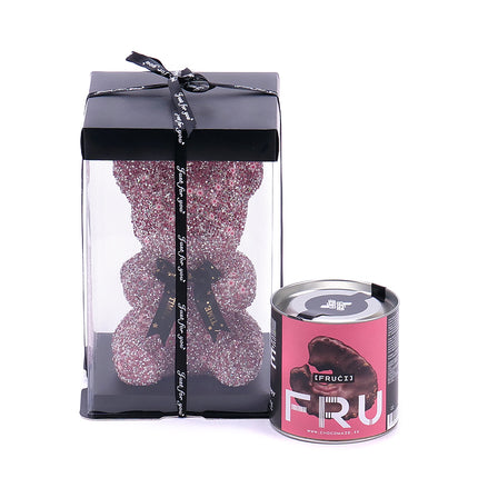 03001282_macko-ruzovy-z-mini-perliciek-a-jahody-v-cokolade