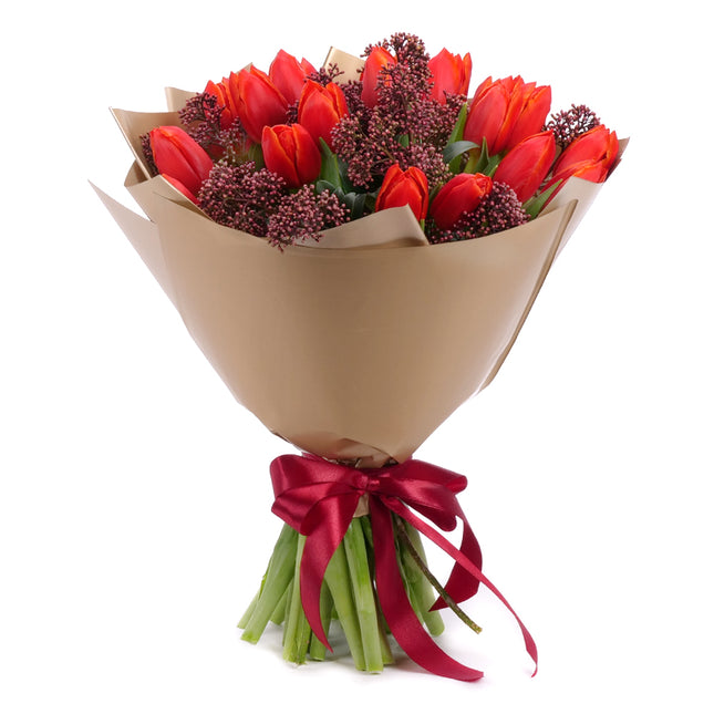 03001634_sweet-oranzove-tulipany-skimmia