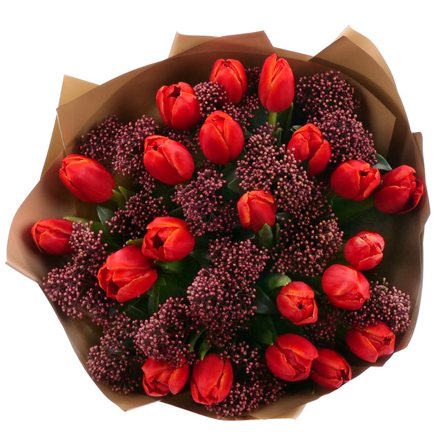 03001634_sweet-oranzove-tulipany-skimmia