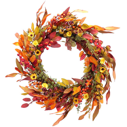 03001801_irigo-pruteny-veniec-oranzove-zlte-a-hnede-kvety