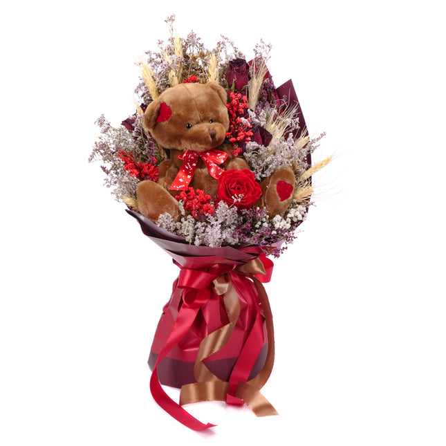 03001841_irigo-susena-kytica-preparovana-cervena-ruza-plysovy-macko