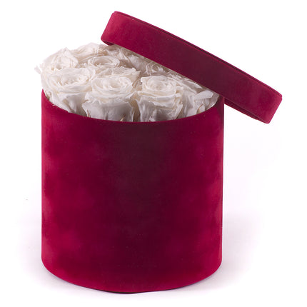 03100584_in-eterno-cerveny-zamatovy-okruhly-box-kremove-ruze