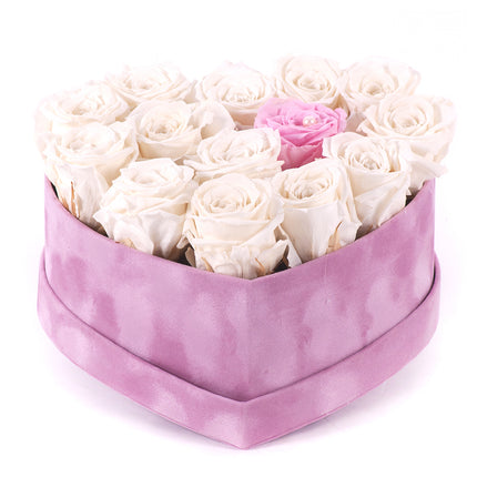 03100791_in-eterno-ruzove-zamatove-srdce-s-kremove-ruze-a-ruzova-ruza