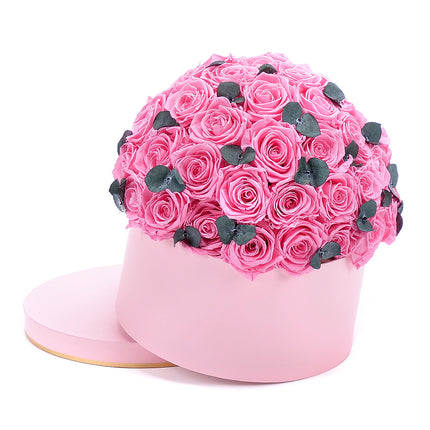 03100806_in-eterno-ruzovy-okruhly-box-xl-47-ruzovych-ruzi-eukalyptus