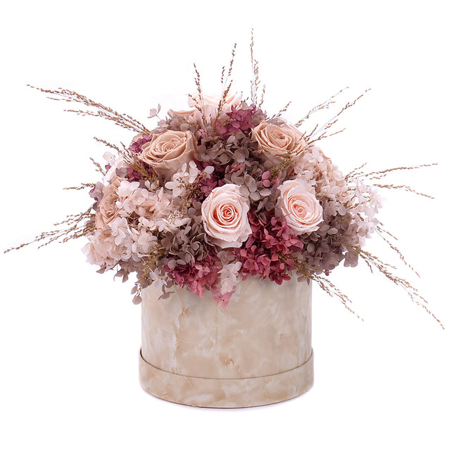 03101509_in-eterno-kremovy-box-preparovane-ruze-a-hortenzia