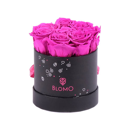 03101536_in-eterno-cierny-blomo-box-s-8-ruzi-monalisa-hot-pink