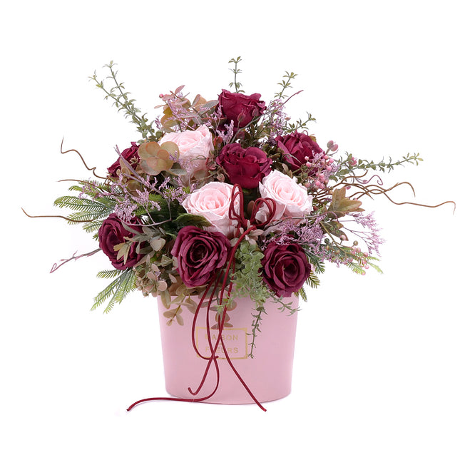 10000259_irigo-ruzovy-box-bordove-ruze-a-preparovane-ruzove-ruze