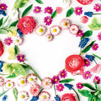 Venovanie Srdce z kvetov