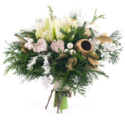 Kytica Zimona 29 biely amarylis