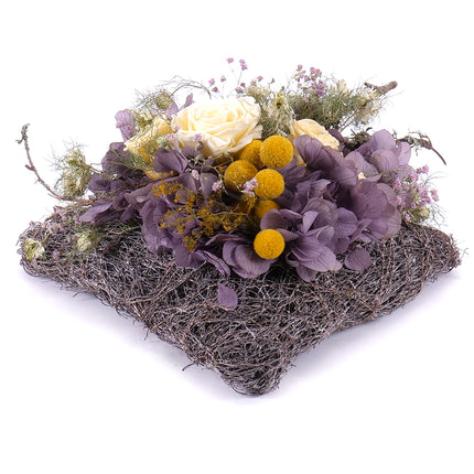 In eterno aranžmán hortenzia a ruže