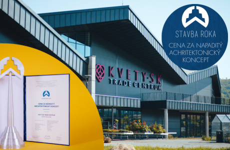 [Stavba roka 2022 - Kvety.sk Trade Centrum – Víťaz ceny za nápaditý architektonický koncept]