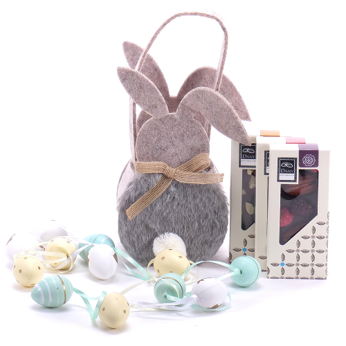Darčeková taška zajačik a čokoláda
