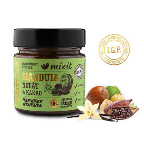 Mixitella Premium - Lieskový oriešok z Piemontu s mliekom a kakaom 200g