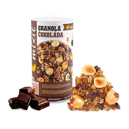 Granola z pece - Čokoláda a lieskové orechy 570g