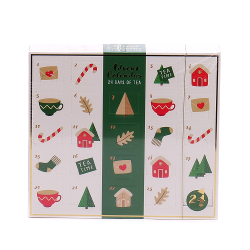 Adventný kalendár čaj