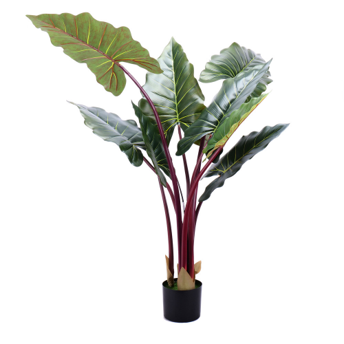 Alocasia v kvetináči 140cm umelá