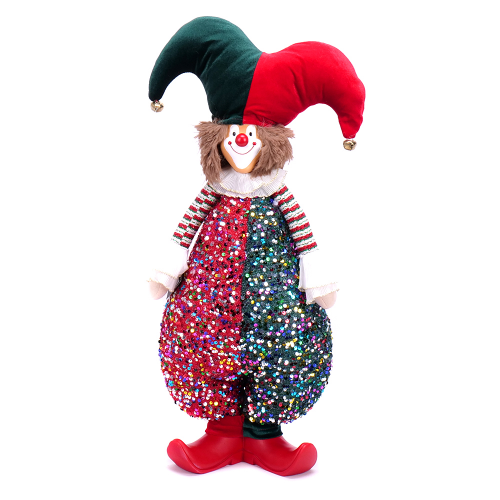 Postavička klaun L169 67cm látková 