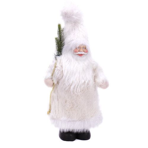 Mikuláš L175 biely 45cm plyš