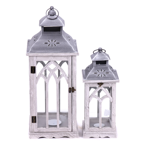 Darčekový set drevené lampáše 16