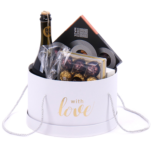 Darčekový box okrúhly With Love
