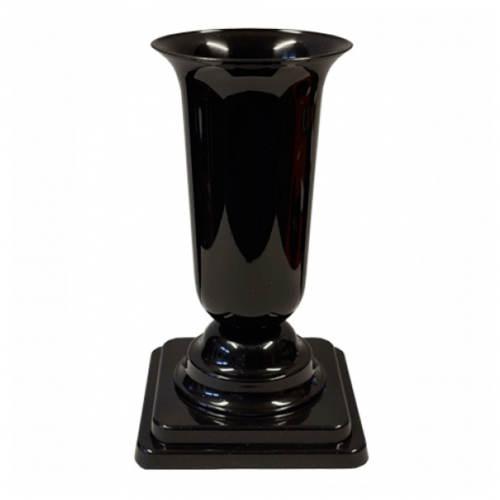 Váza DAMA 1 zapichovacia čierna 26 cm