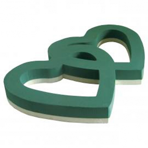 Double heart open Srdce dvojite37cm florex prazdne