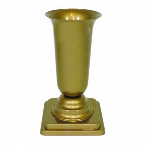 Váza DAMA 1 zapichovacia zlatá 26 cm