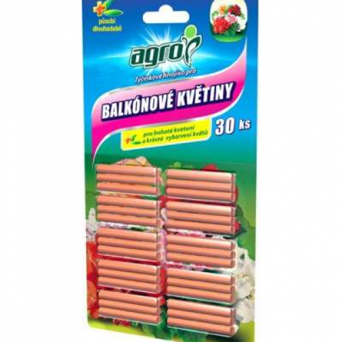 Hnojivo AGRO tyčinkové balkónové