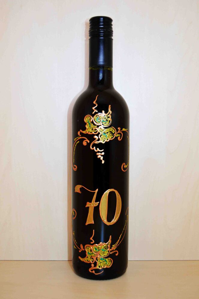 Flasa s vinom cislo 30,40,50,60,70