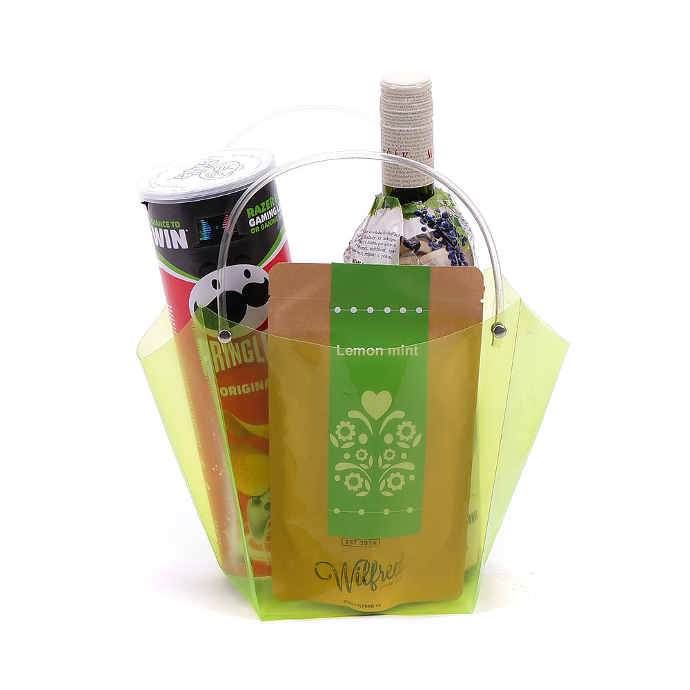 E-shop Darčeková plastová taška Lemon mint