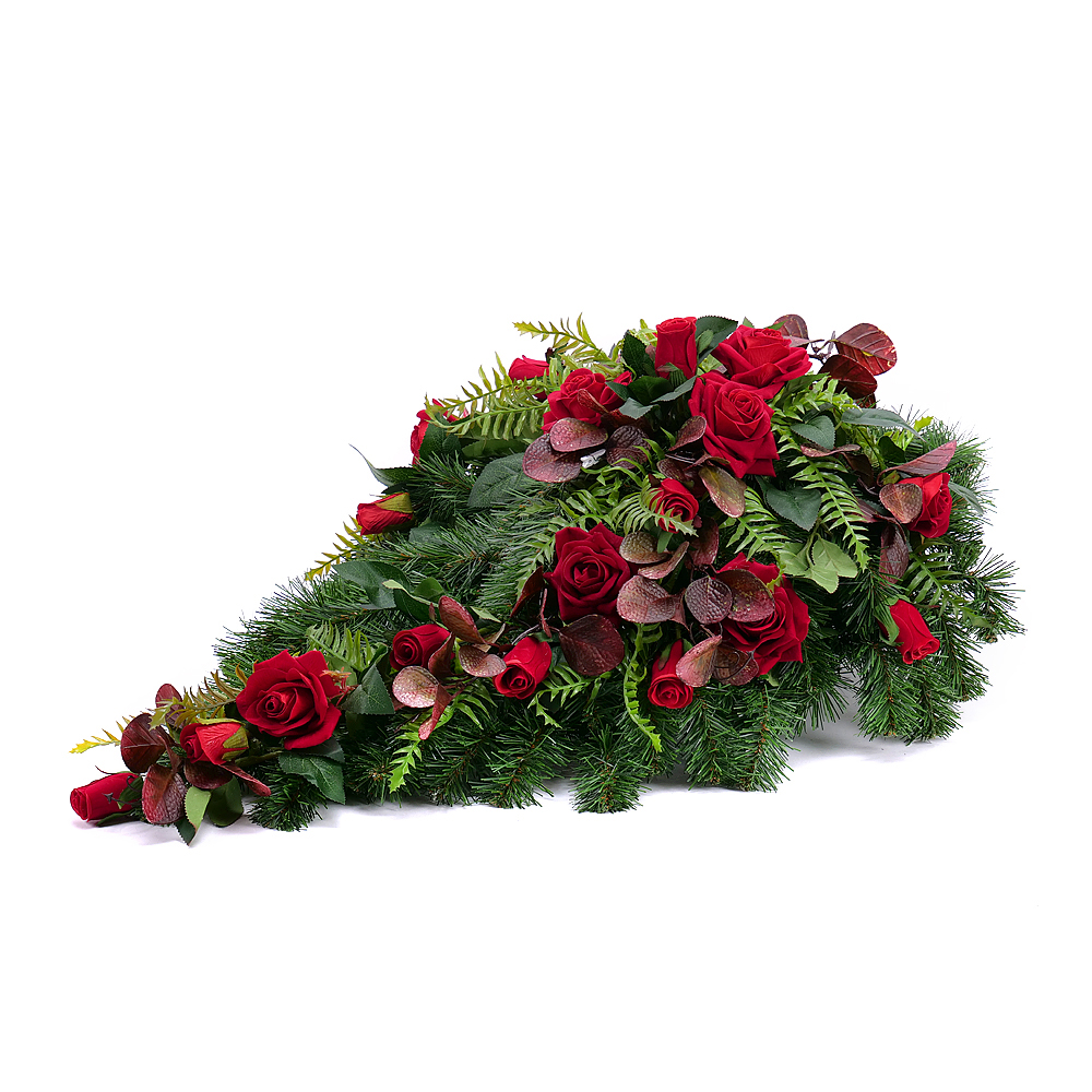E-shop Irigo smútočná slza červené ruže