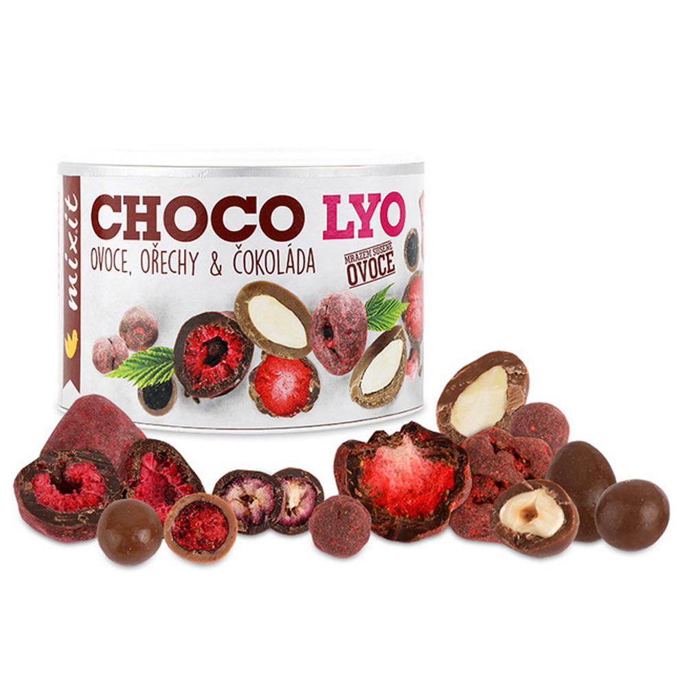 E-shop Chrumkavé ovocie a orechy v čokoláde 180g