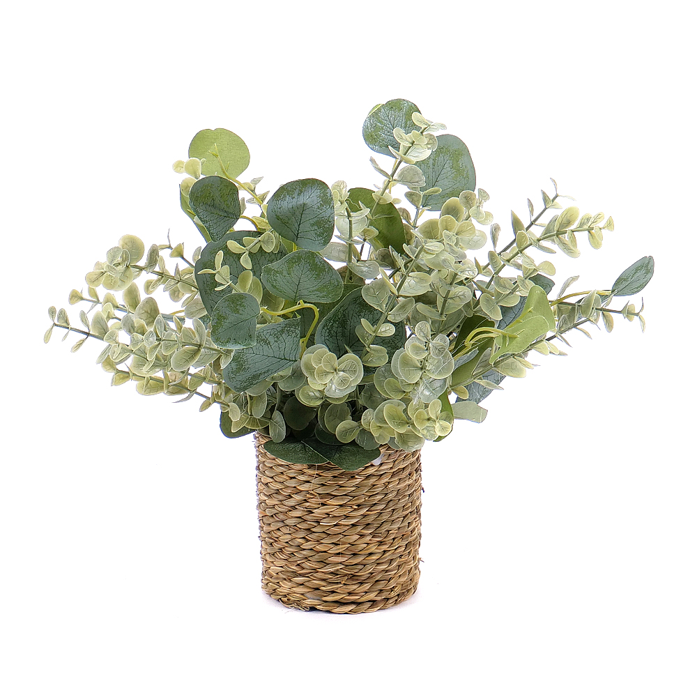 E-shop Umelý eukalyptus v dekoračnom kvetináči
