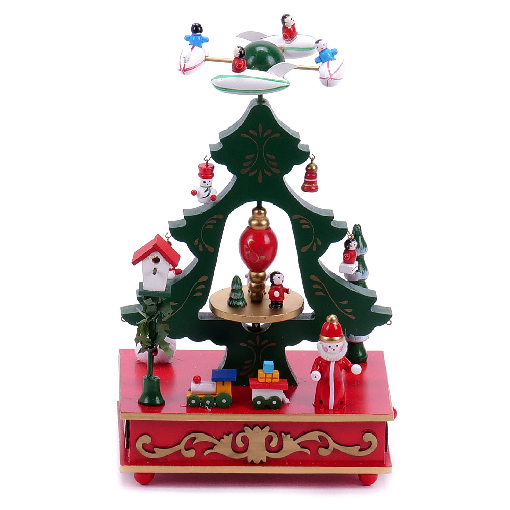 Hracia skrinka L8 stromček 17x29cm drevo