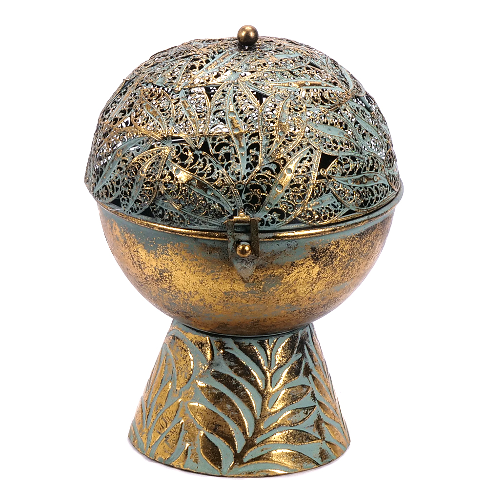 Dóza na nohe 20.5x20.5x29cm X15 kov