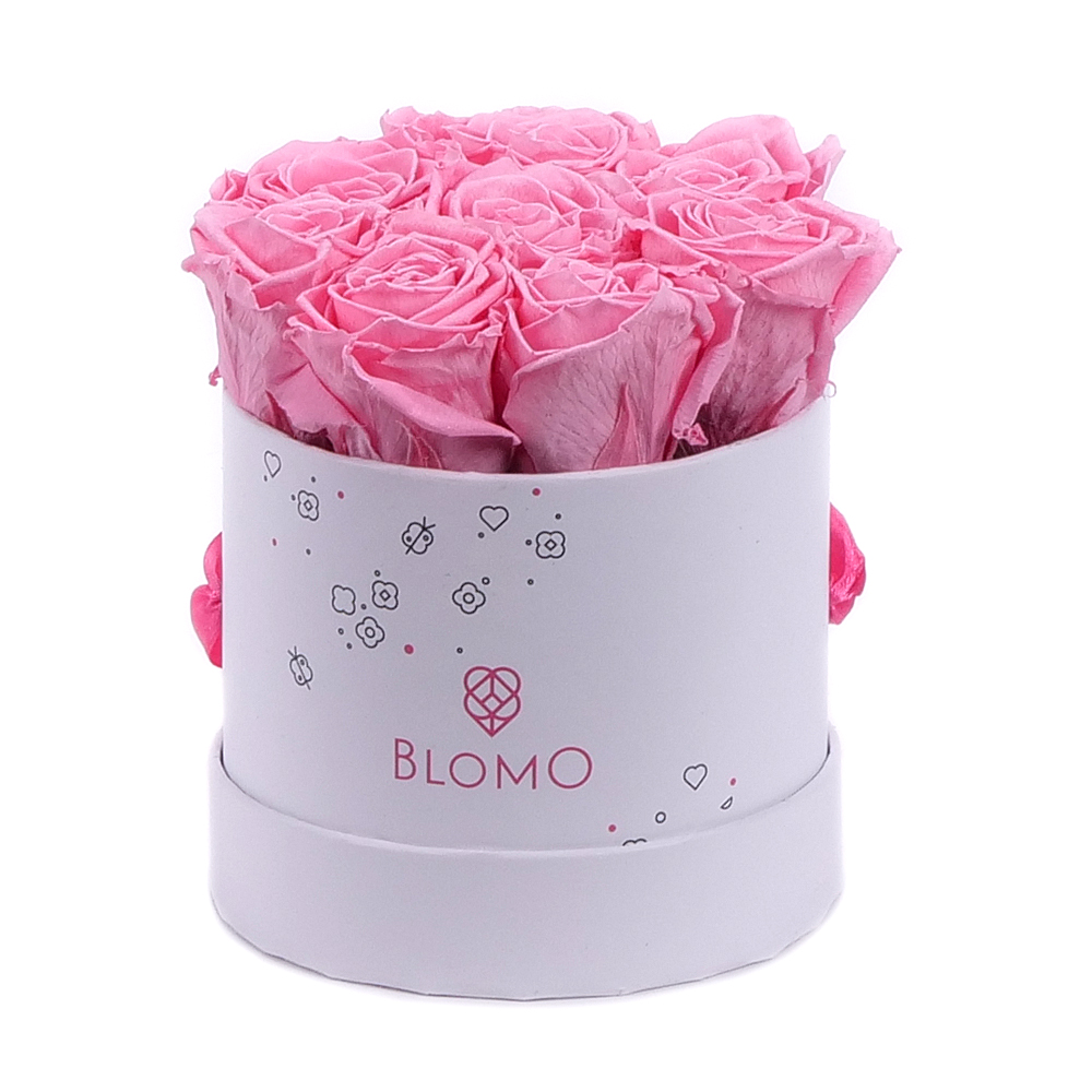 In eterno biely BLOMO box "S" Monalisa Madeleine Pink