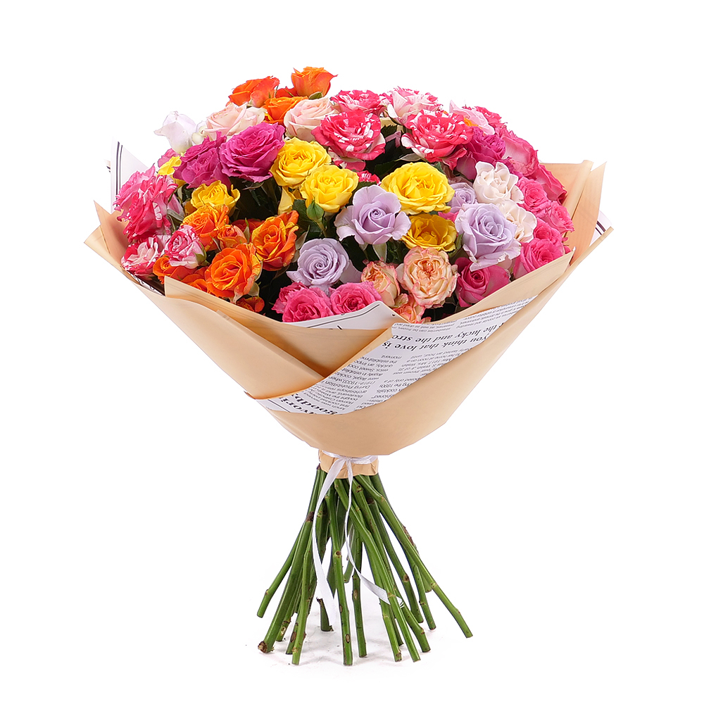 E-shop Sweet trsové farebné ruže